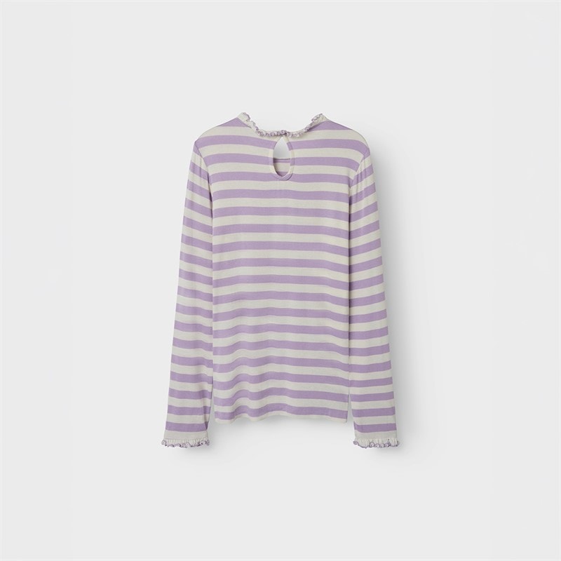 Name It Girls Prakula Long Sleeve T-Shirt Lavendula - Image 2