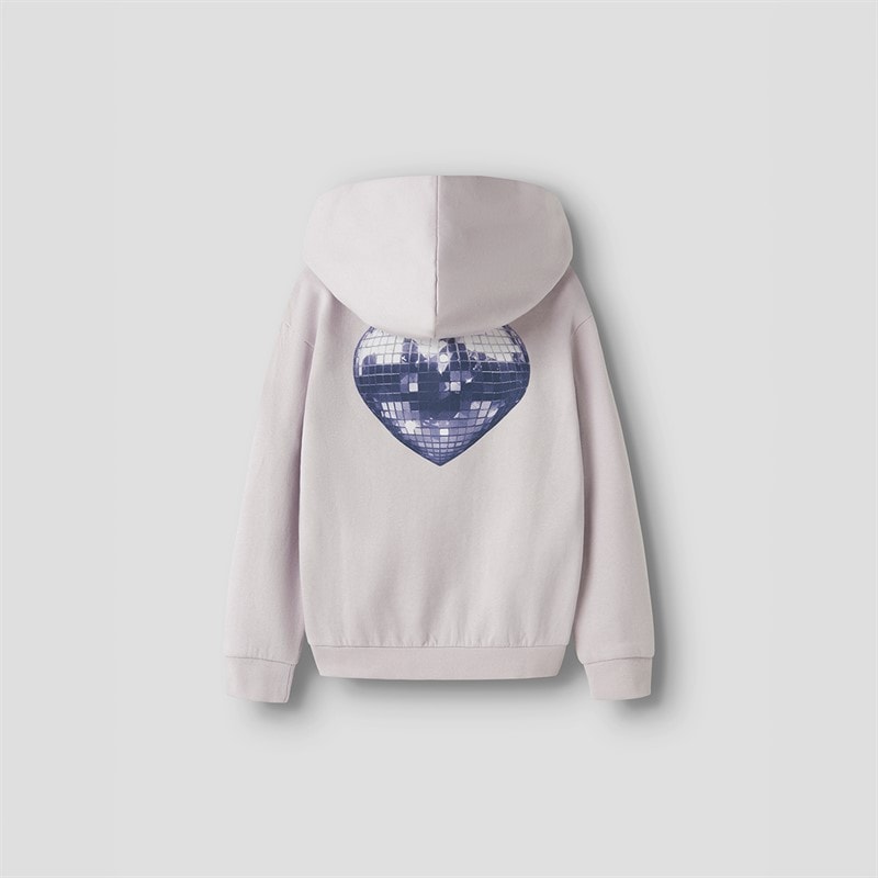 Name It Girls Thelma Hoodie Lilac Marble