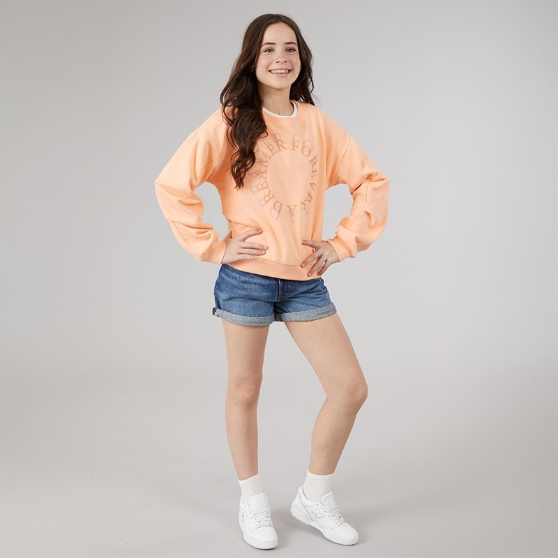 Name It Girls Taround Sweatshirt Peach Nectar - Image 4