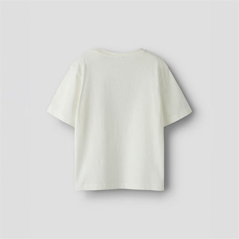 Name It Girls Bisa T-Shirt Cloud Dancer - Image 2