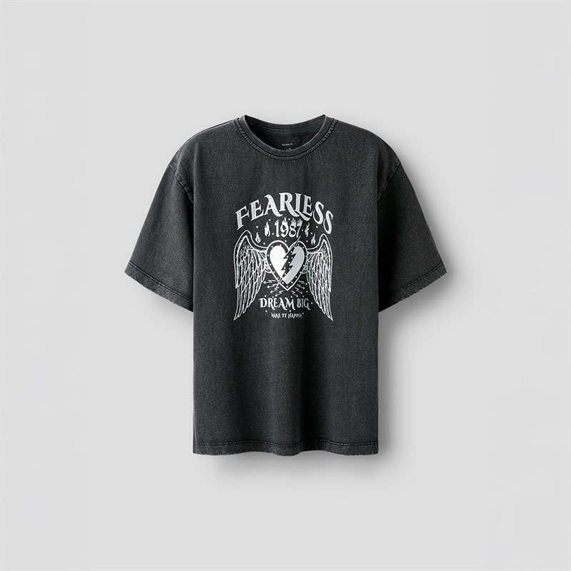 Name It Girls Janta T-Shirt Black