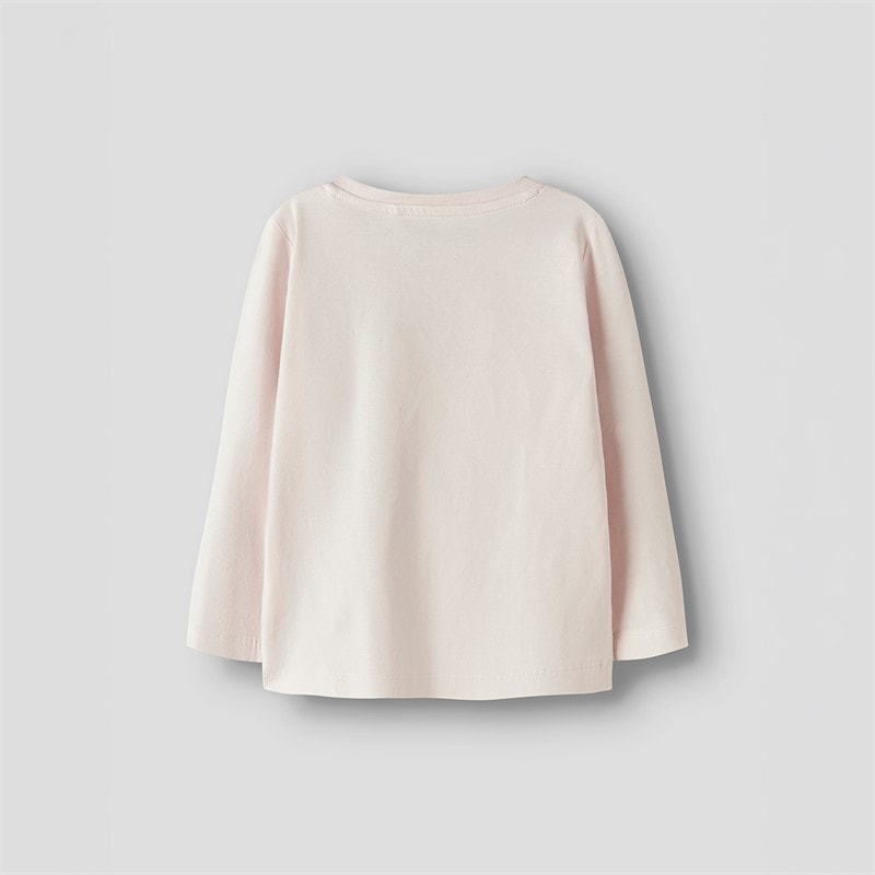 Name It Girls Frosita Long Sleeve T-Shirt Mauve Morn - Image 2