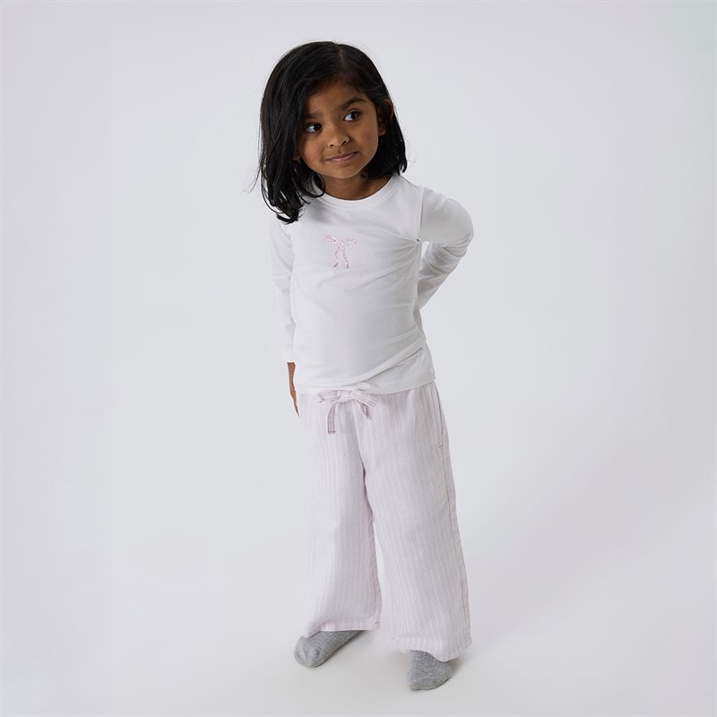 Name It Girls Frosita Long Sleeve T-Shirt Bright White - Image 2