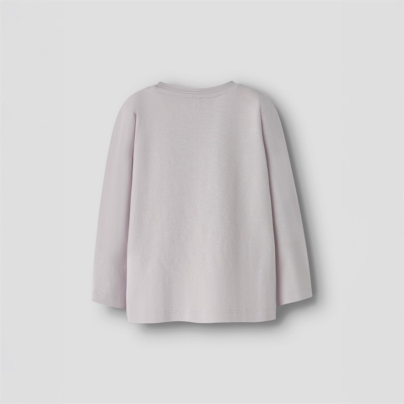 Name It Girls Teartas Long Sleeve T-Shirt Lilac Marble - Image 2