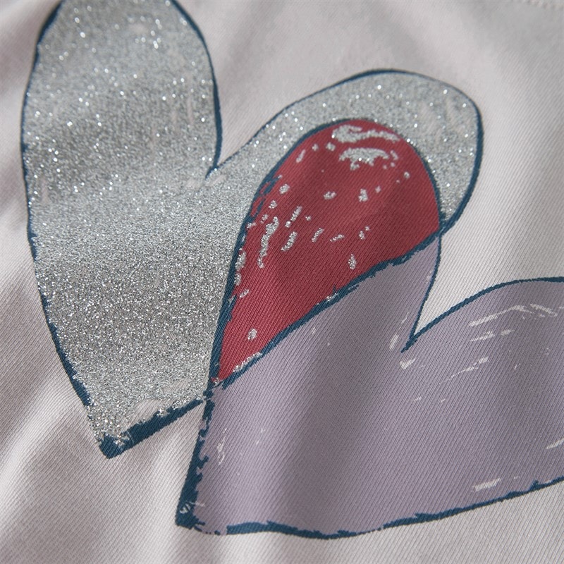 Name It Girls Teartas Long Sleeve T-Shirt Lilac Marble - Image 3