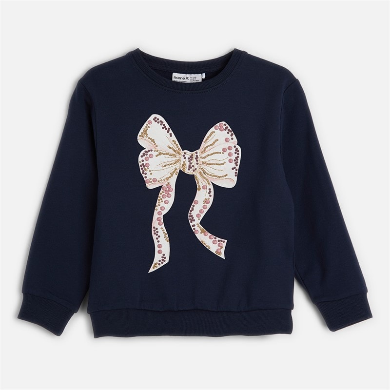 Name It Girls Tarina Sweatshirt Navy Blazer