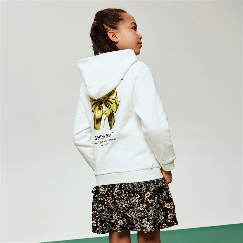Name It Girls Thelma Hoodie Cloud Dancer
