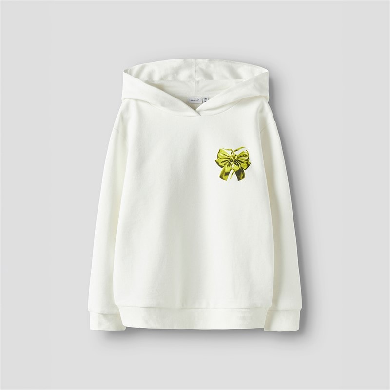 Name It Girls Thelma Hoodie Cloud Dancer - Image 2