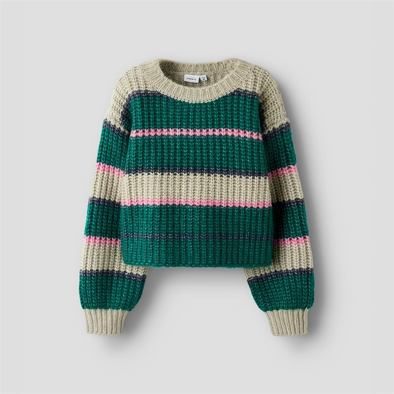 Name It Girls Subia Knitted Jumper Aventurine