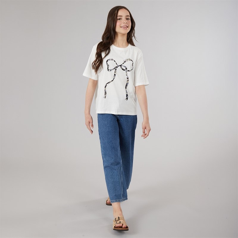 Name It Girls Tabea T-Shirt Cloud Dancer - Image 3