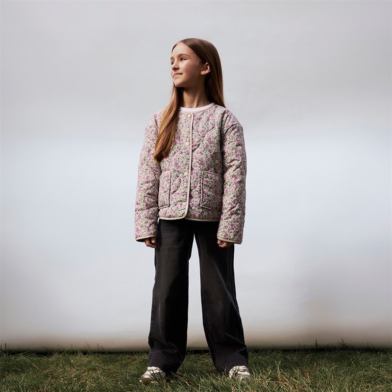 Name It Girls Marie Quilt Jacket Peyote - Image 5