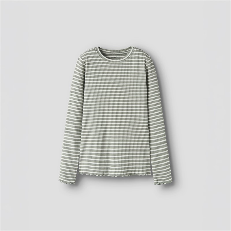 Name It Girls Vemma Long Sleeve T-Shirt Shadow