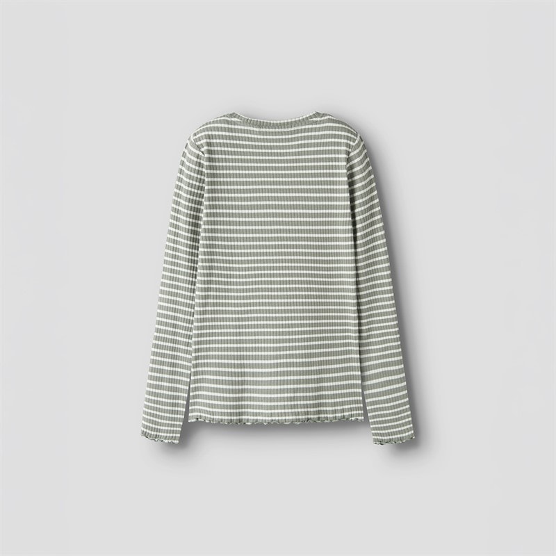Name It Girls Vemma Long Sleeve T-Shirt Shadow - Image 2