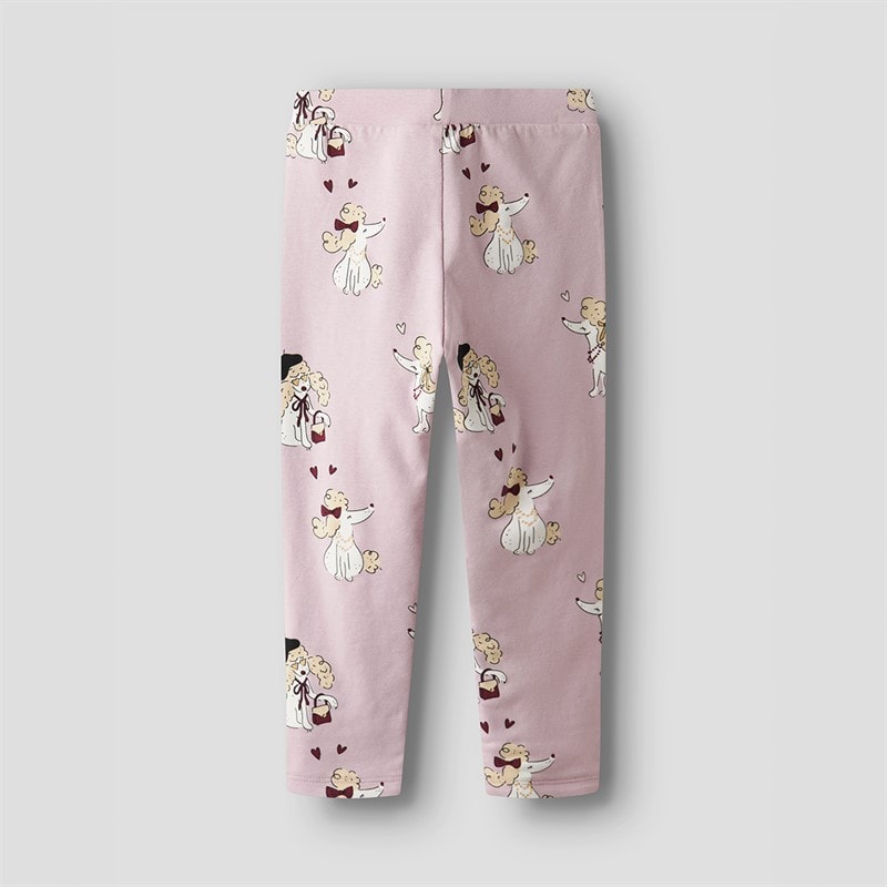 Name It Girls Rogia Reversible Leggings Keepsake Lilac - Image 2
