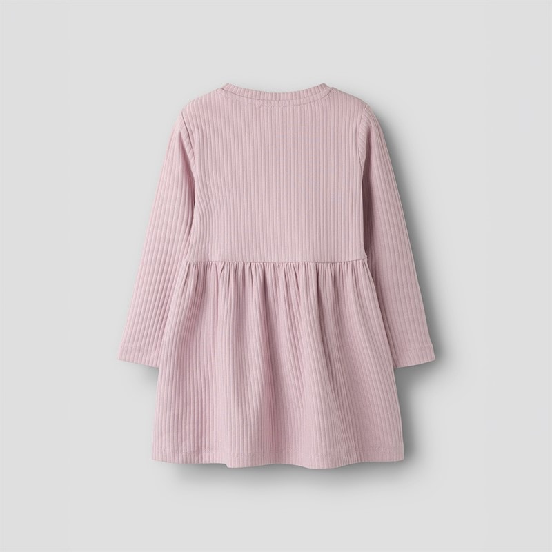 Name It Girls Vemma Dress Dawn Pink - Image 2