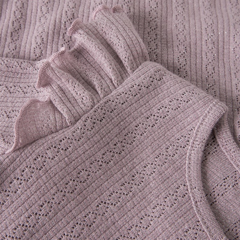 Name It Girls Blitta Long Sleeve Top Dawn Pink - Image 3