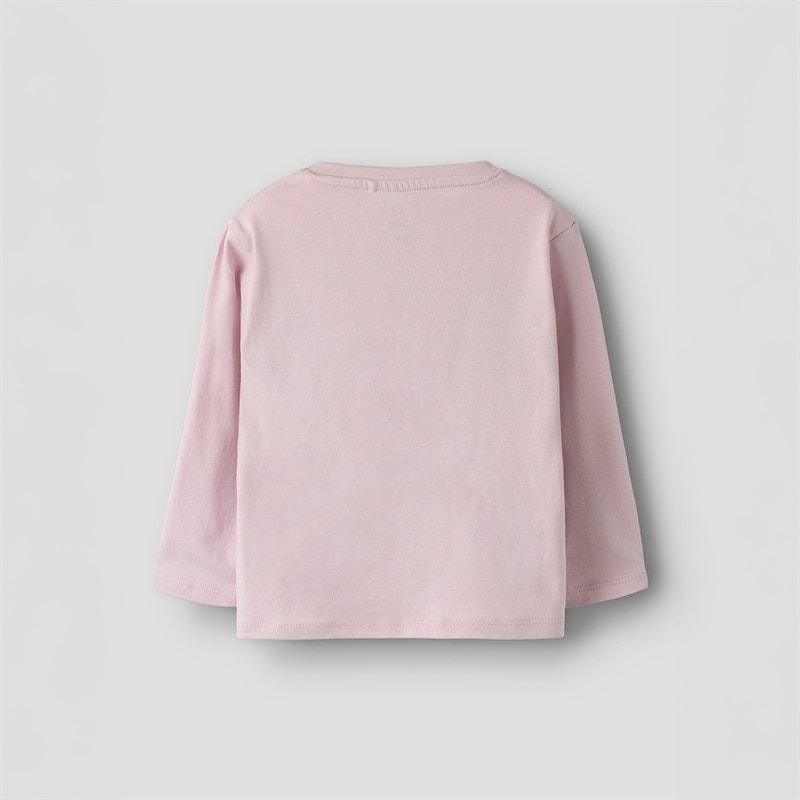 Name It Girls Velda Long Sleeve T-Shirt Dawn Pink - Image 2