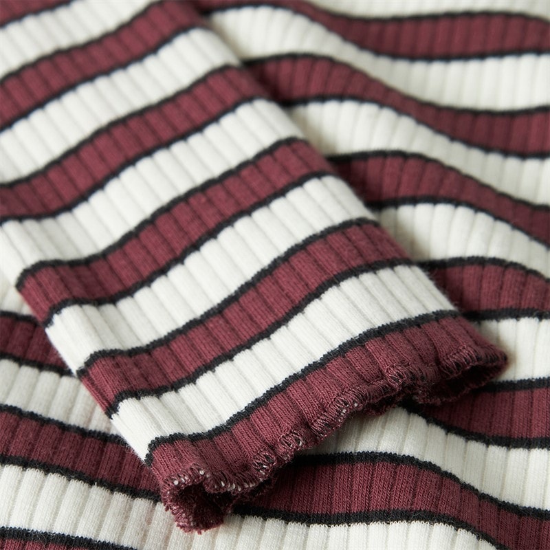 Name It Girls Tala T-Shirt Oxblood Red - Image 4