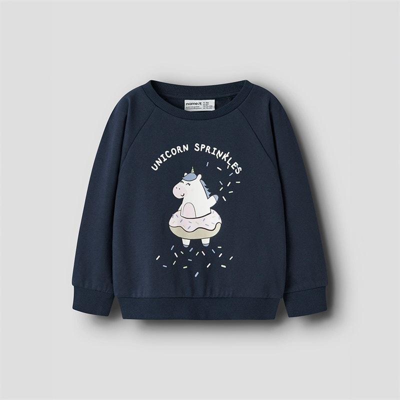 Name It Girls Venus Sweatshirt Navy Blazer