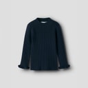 Name It Girls Vianna Knitted Top Navy Blazer