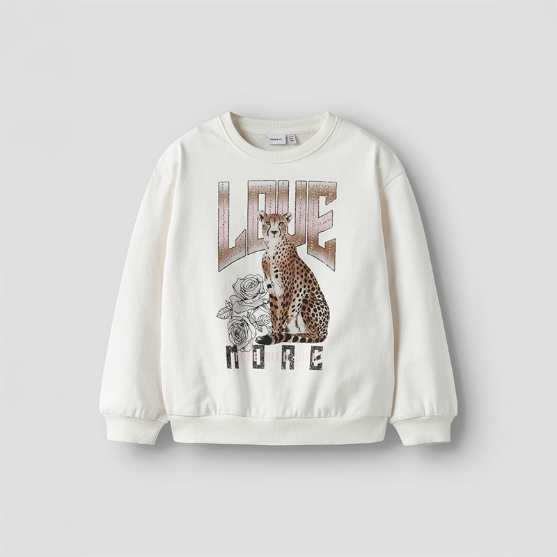 Name It Girls Bebo Sweatshirt Cloud Dancer