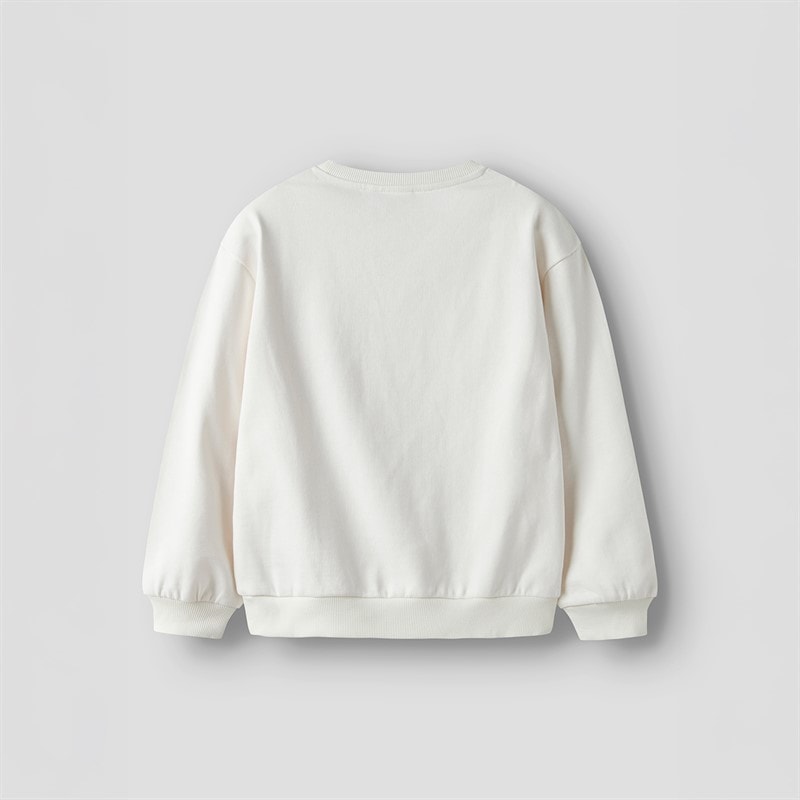 Name It Girls Bebo Sweatshirt Cloud Dancer - Image 2