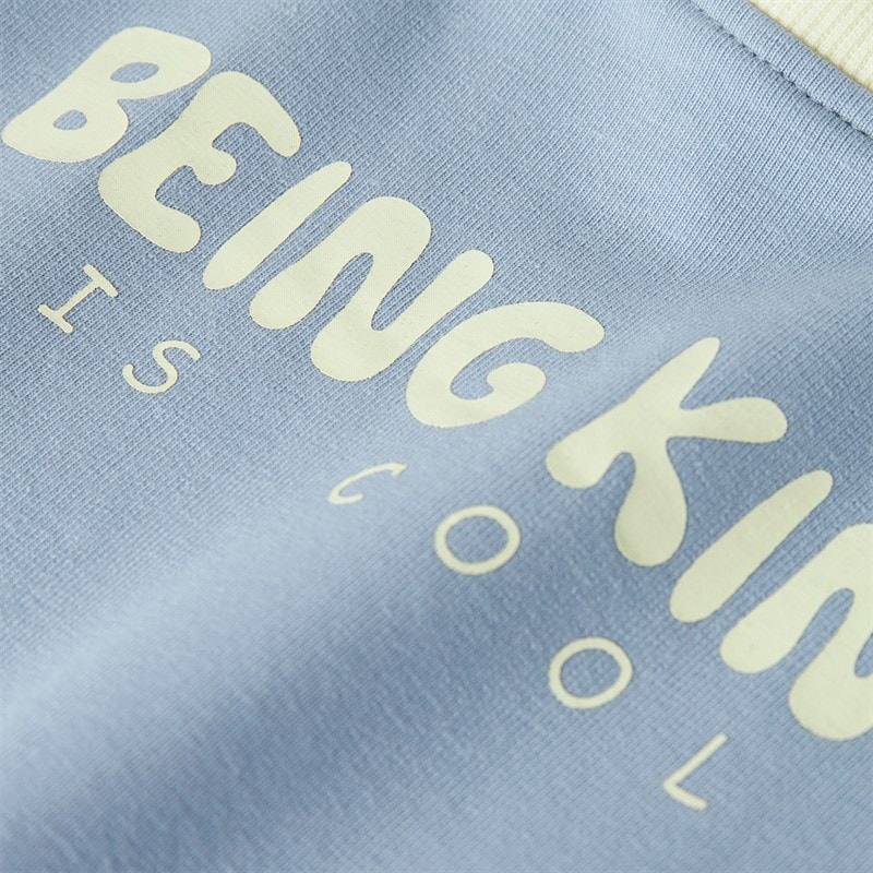Name It Boys Mini Dolu Sweatshirt Blue Fog - Image 3