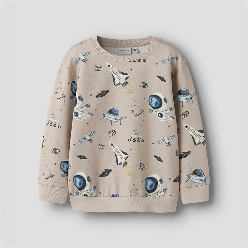 Name It Boys Mini Dace Sweatshirt Chateau Gray