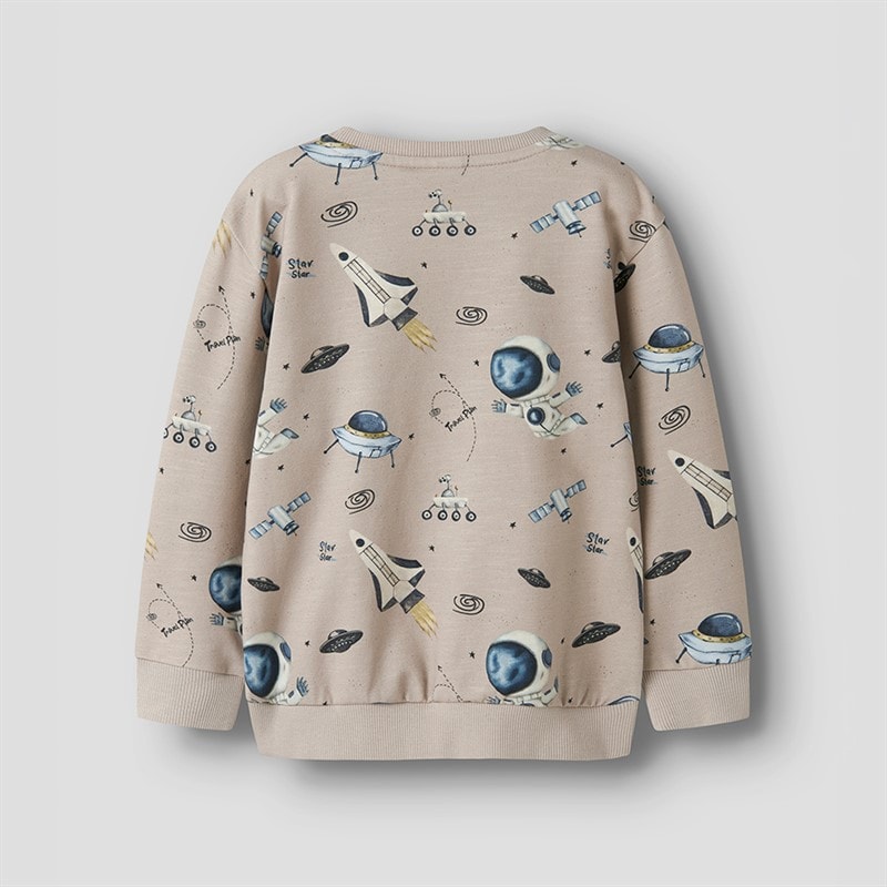 Name It Boys Mini Dace Sweatshirt Chateau Gray - Image 2