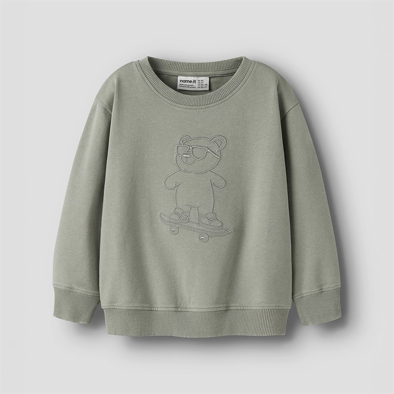 Name It Boys Mini Dalk Sweatshirt Shadow