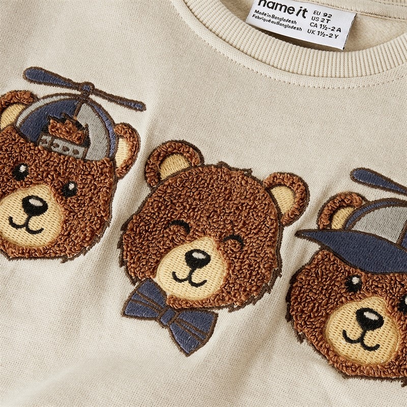Name It Boys Mini Ditlef Sweatshirt Peyote - Image 3