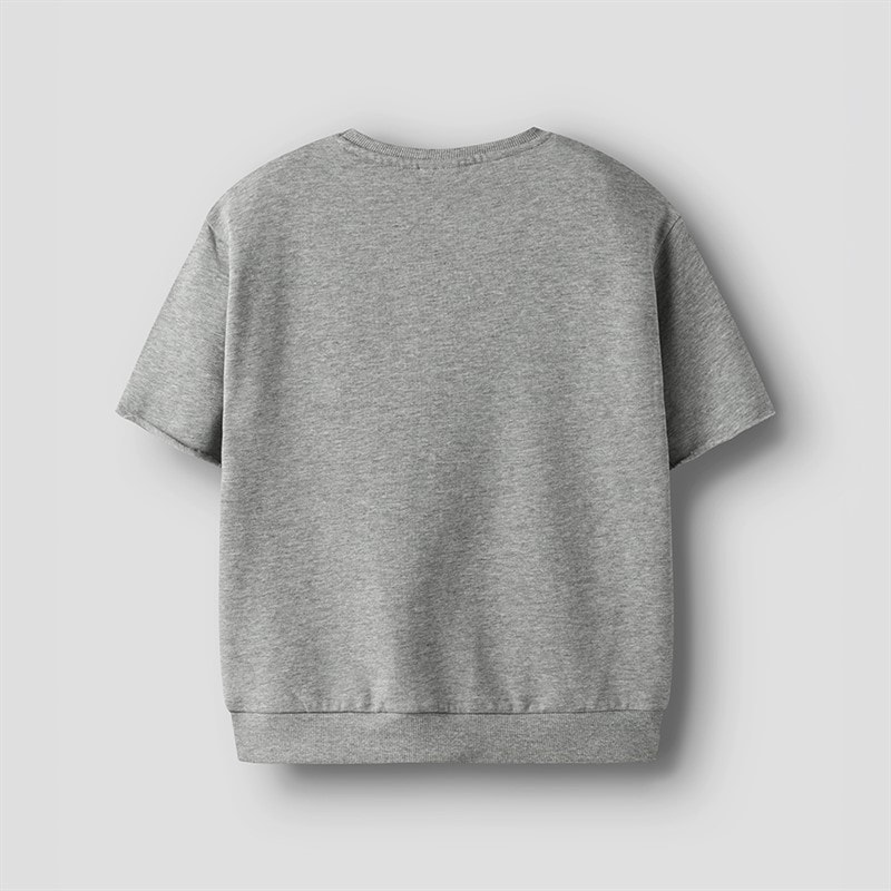 Name It Boys Bobby Sweatshirt Grey Melange - Image 5