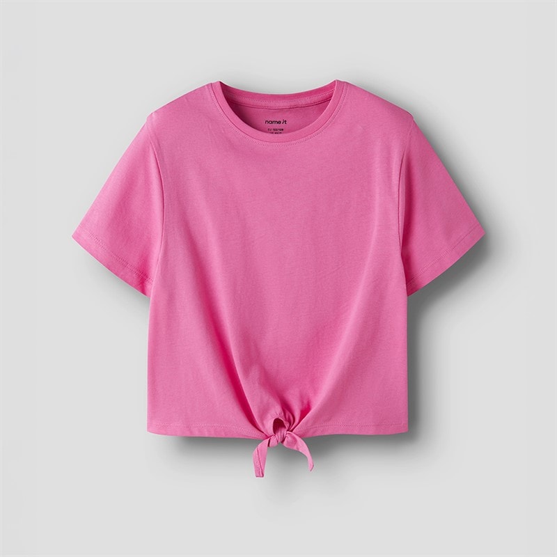 Name It Girls Vaya Short Sleeve T-Shirt Strawberry Moon - Image 2