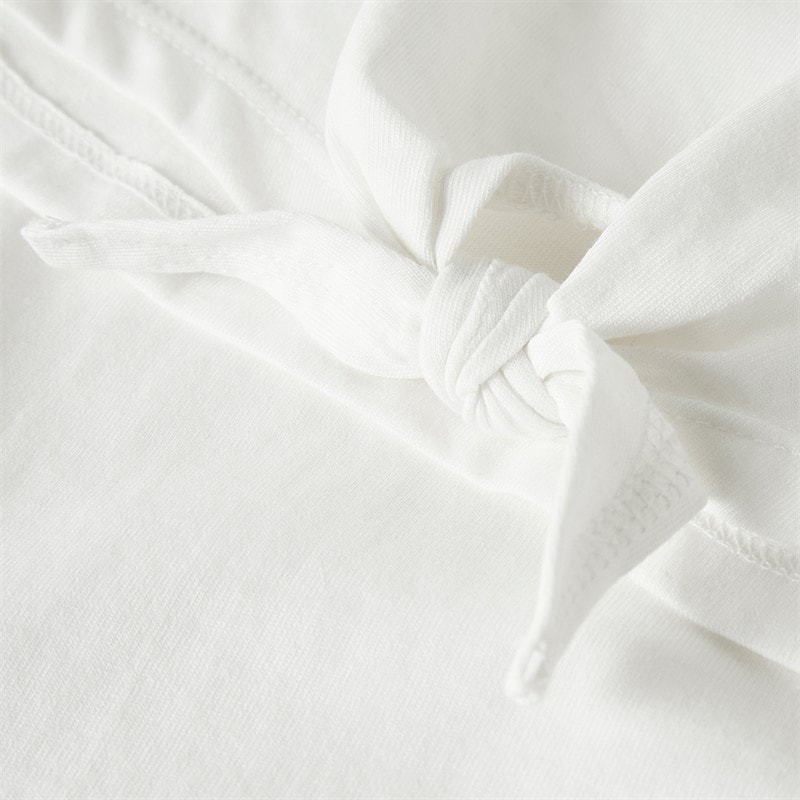 Name It Girls Vaya Short Sleeve T-Shirt Bright White - Image 3