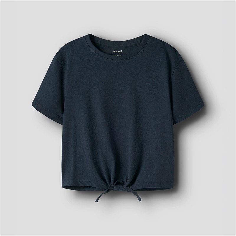 Name It Girls Vaya Short Sleeve T-Shirt Dark Sapphire