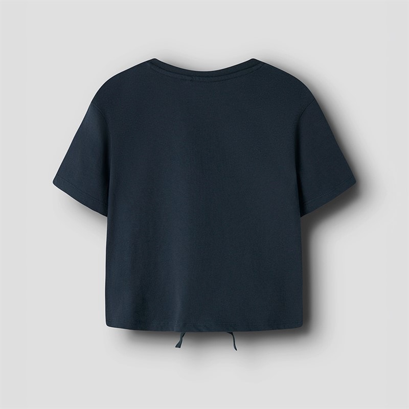 Name It Girls Vaya Short Sleeve T-Shirt Dark Sapphire - Image 2