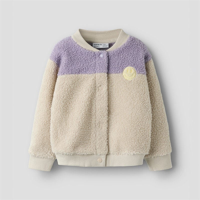 Name It Girls Balissea Teddy Fleece Pumice Stone