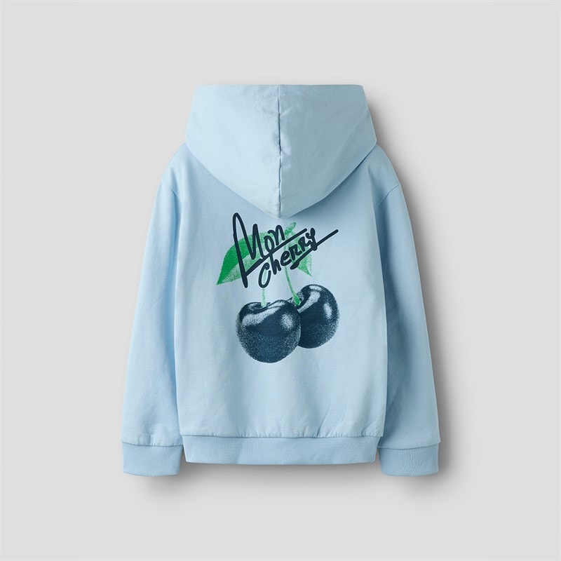 Name It Girls Dilina Hoodie Cashmere Blue - Image 2