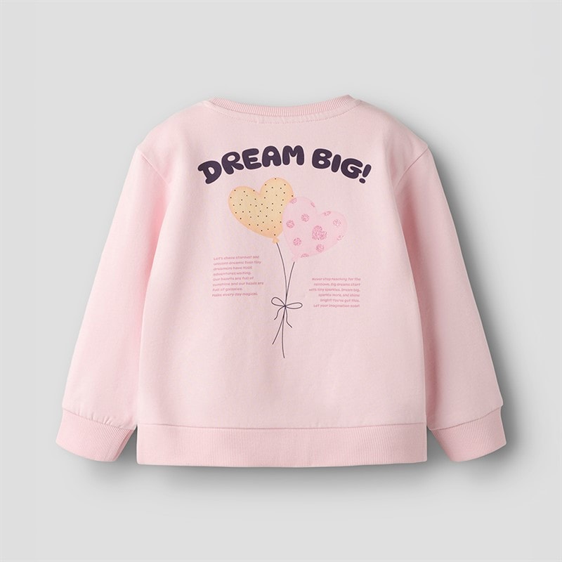 Name It Girls Denila Sweatshirt Parfait Pink - Image 4