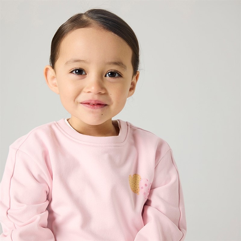 Name It Girls Denila Sweatshirt Parfait Pink - Image 5