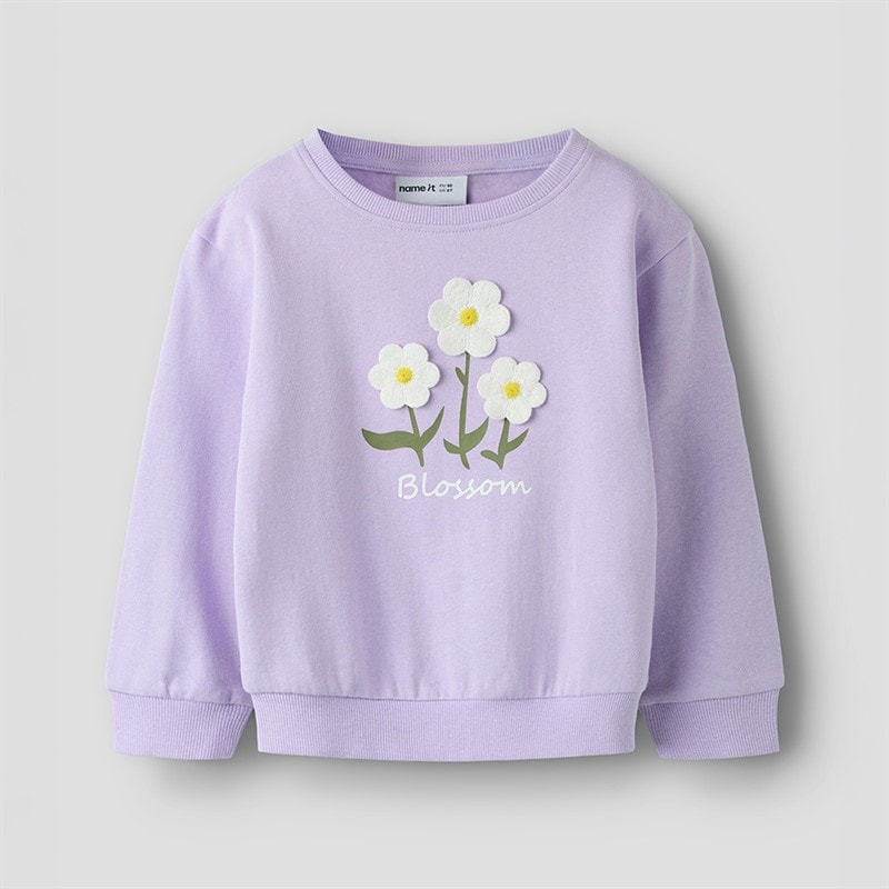 Name It Girls Daniea Sweatshirt Lavendula