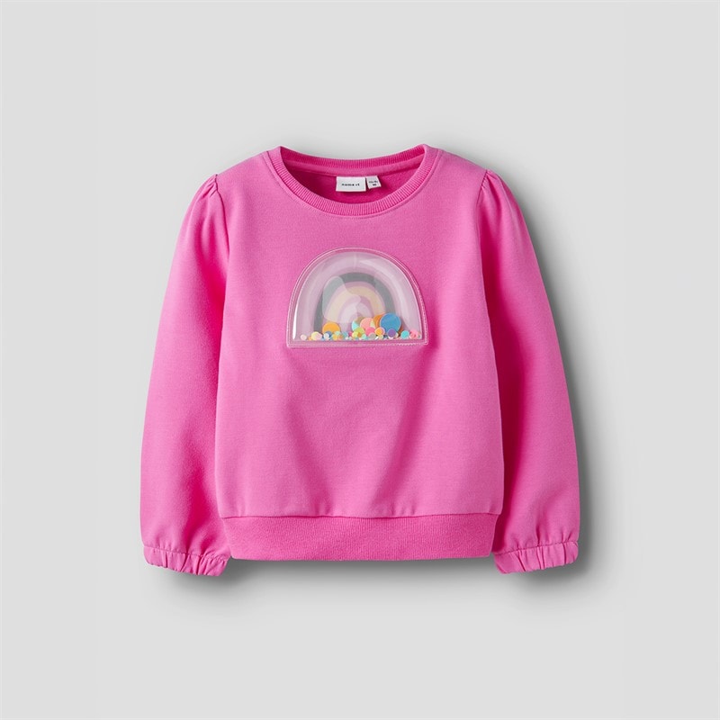 Name It Girls Dottana Sweatshirt Strawberry Moon