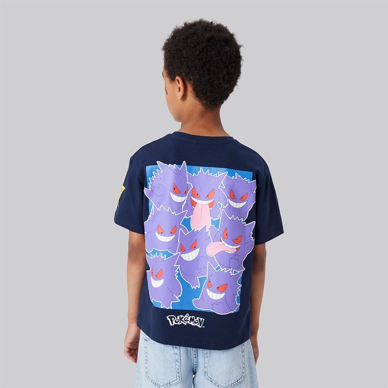 Name It Boys Jeb Pokemon T-Shirt Navy Blazer