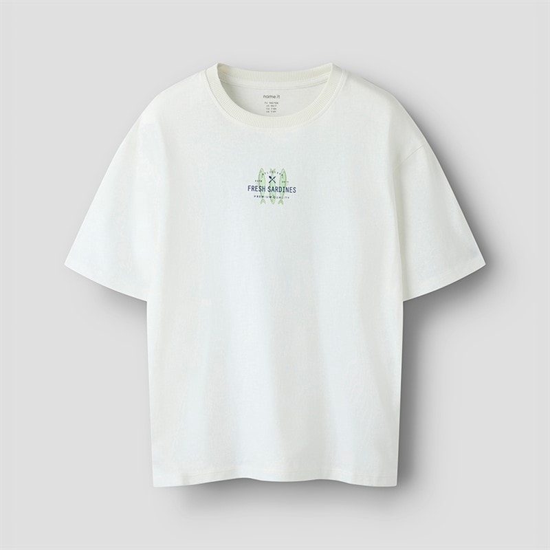 Name It Boys Haddu T-Shirt Cloud Dancer