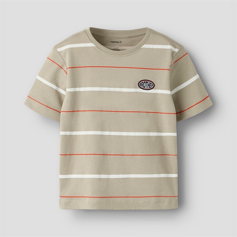 Name It Boys Fritz T-Shirt Aluminum