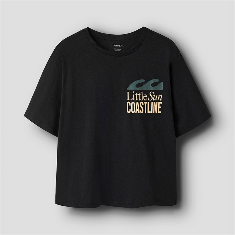 Name It Boys Hila T-Shirt Black