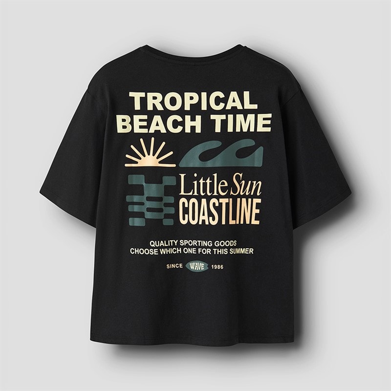 Name It Boys Hila T-Shirt Black - Image 2