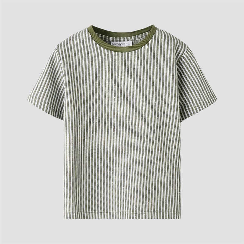 Name It Boys Hans T-Shirt Olivine - Image 2