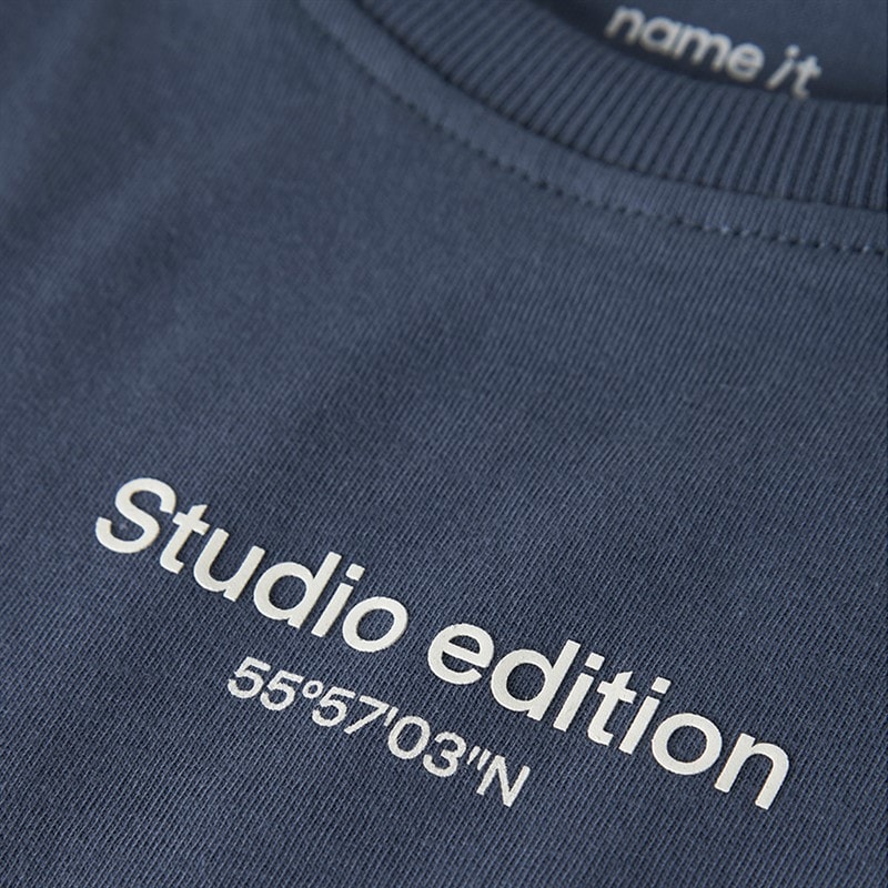 Name It Boys Brody T-Shirt Vintage Indigo - Image 3