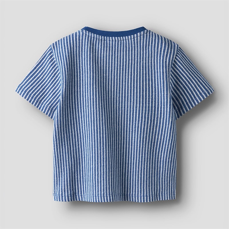 Name It Boys Hans T-Shirt Nautical Blue - Image 2